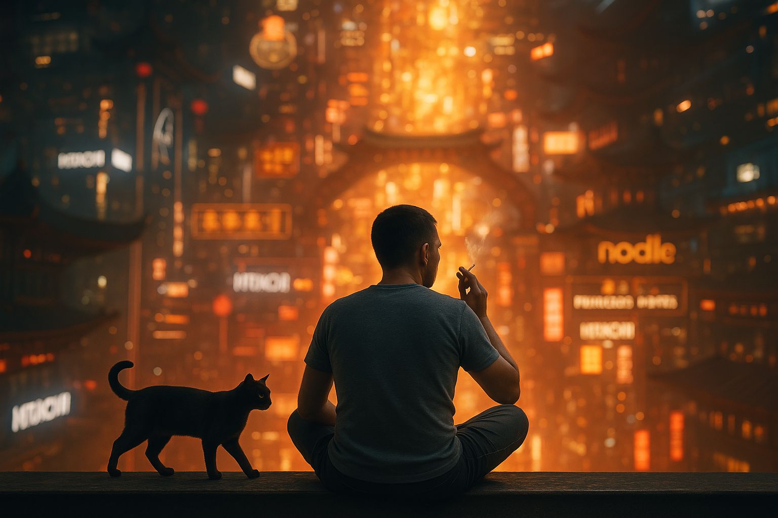 The Night City, an ode to Daniel Liang